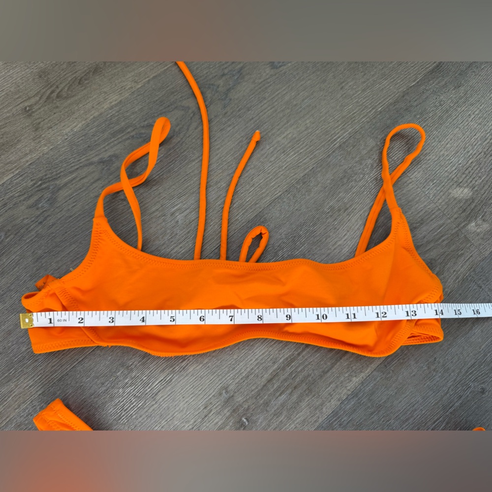 SKIMS Bold Orange Swimwear - Picture 4 of 7